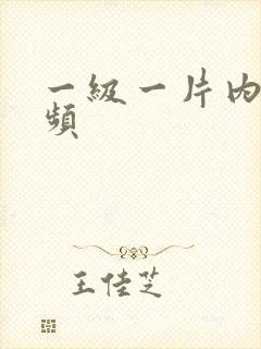 一级一片内射视频