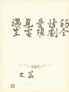 遇见爱情的利先生电视剧全集免费