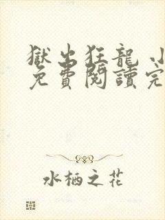 狱出狂龙 小说免费阅读完本