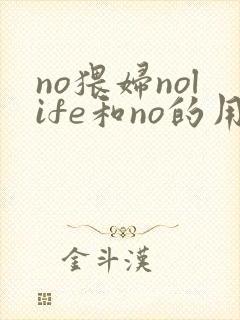 no猥妇nolife和no的用法