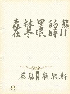 森林里的熊先生在冬眠时11