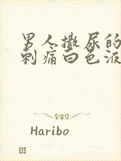 男人撒尿的尿道刺痛白色液体