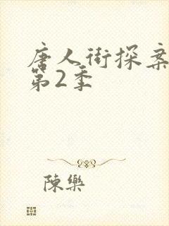 唐人街探案网剧第2季