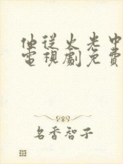 他从火光中走来电视剧免费观看全集高清