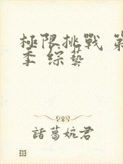 极限挑战 第十季 综艺封面