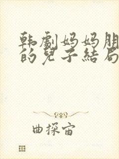 韩剧妈妈朋友家的儿子结局封面