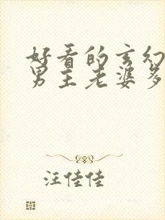 好看的玄幻小说男主老婆多的