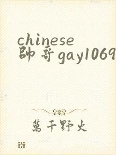 chinese帅哥gay1069