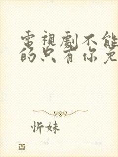 电视剧不能错过的只有你免费观看