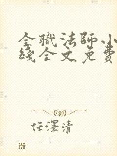 全职法师小说在线全文免费阅读封面