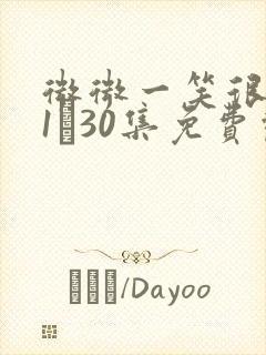 微微一笑很倾城1―30集免费观看封面