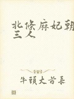 北条麻妃朝桐光三人