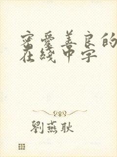 密爱善良的嫂子在线中字