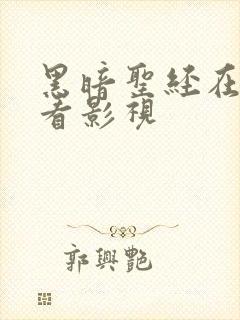 黑暗圣经在线观看影视