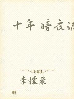 十年 暗夜流光