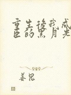 重生后我成了权臣的黑月光孟芊芊