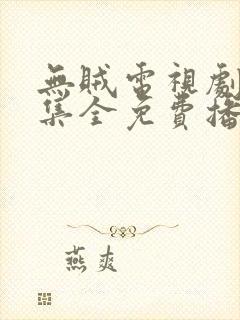 无贼电视剧40集全免费播放封面