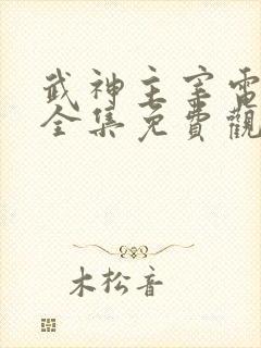 武神主宰电视剧全集免费观看高清