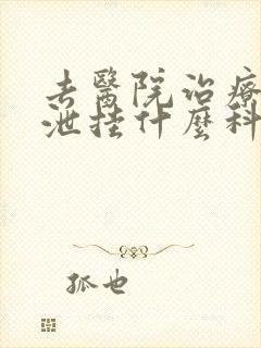 去医院治疗早些泄挂什么科