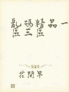 乱码精品一区二区三区