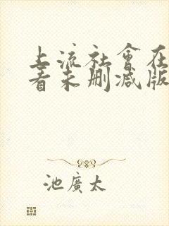 上流社会在线观看未删减版