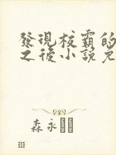 发现校霸的秘密之后小说免费阅读封面