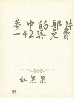 梦中的那片海1—42集免费观看