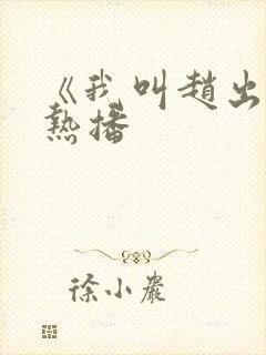 《我叫赵出息》热播封面