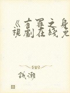 《有罪之身》电视剧在线免费观看