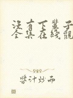 没有下辈子韩剧全集在线观看免费封面