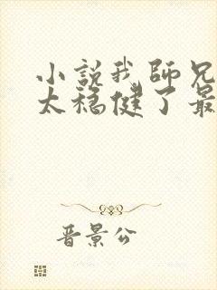 小说我师兄实在太稳健了最新更新