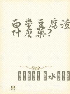 白带豆腐渣状用什么药?