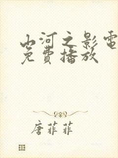 山河之影电视剧免费播放