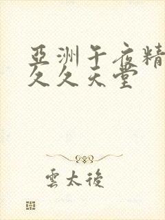 亚洲午夜精品久久久天堂封面