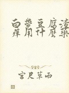 白带豆腐渣阴道痒用什么药