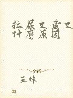 拉尿又黄又臭是什么原因