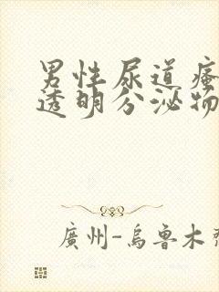 男性尿道瘙痒有透明分泌物