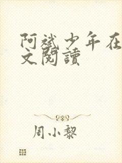 阿斌少年在线全文阅读