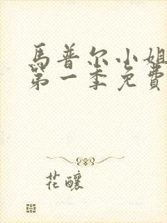 马普尔小姐探案第一季免费观看