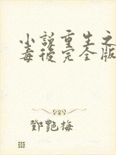 小说重生之将门毒后完全版