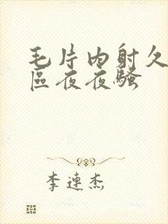 毛片内射久久一区夜夜骚