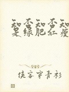 知否知否知否应是绿肥红瘦在哪里看