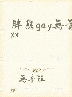 胖熊gay无套xx