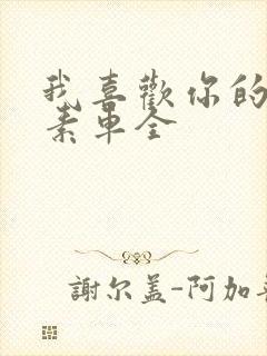 我喜欢你的信息素车全