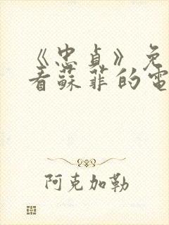 《忠贞》免费观看苏菲的电影