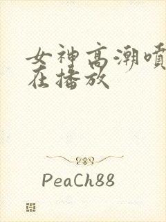 女神高潮喷水正在播放