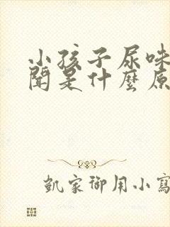 小孩子尿味大难闻是什么原因封面