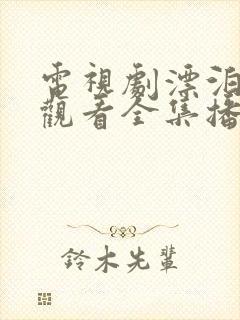 电视剧漂泊免费观看全集播放