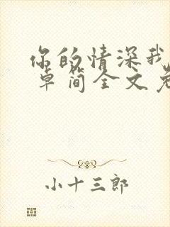 你的情深我不配 卓简全文免费阅读