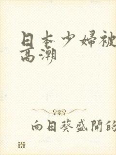 日本少妇被爽到高潮